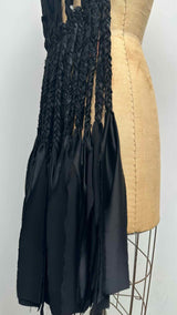 Phoebe English N/S Hand-braided Holter-neck Dress