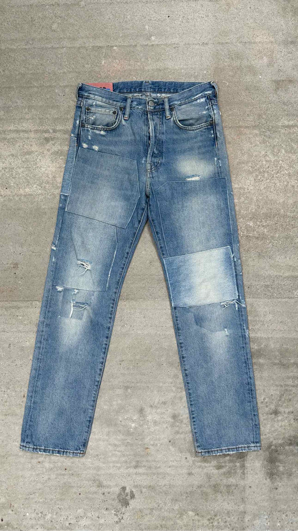 Acne Studios Distressed Knee-patch Jeans