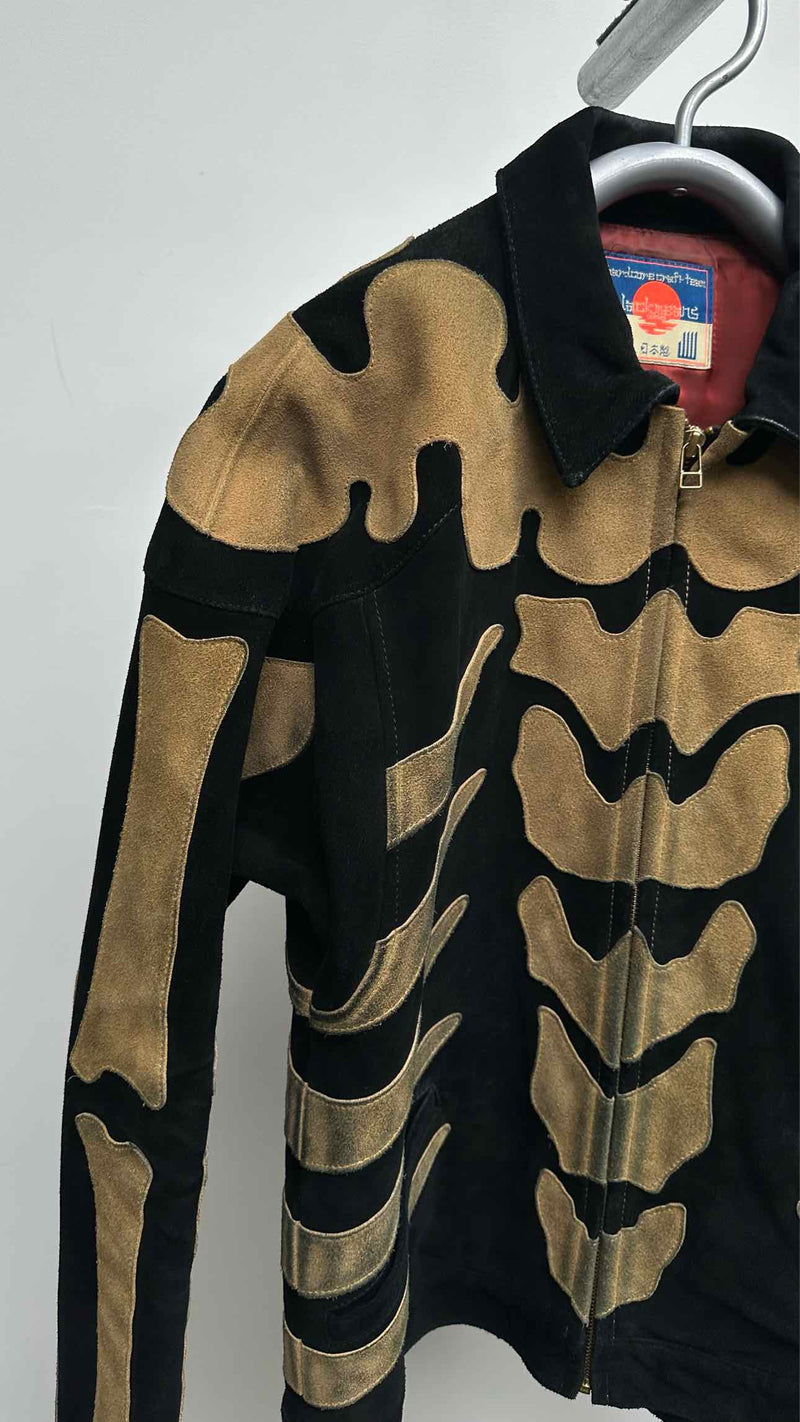Blackmeans Skeleton Suede Jacket