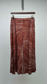 Pleats Please Printed Pleated Wide Pants