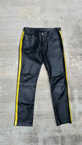 Helmut Lang Archive Side-line Leather Pants