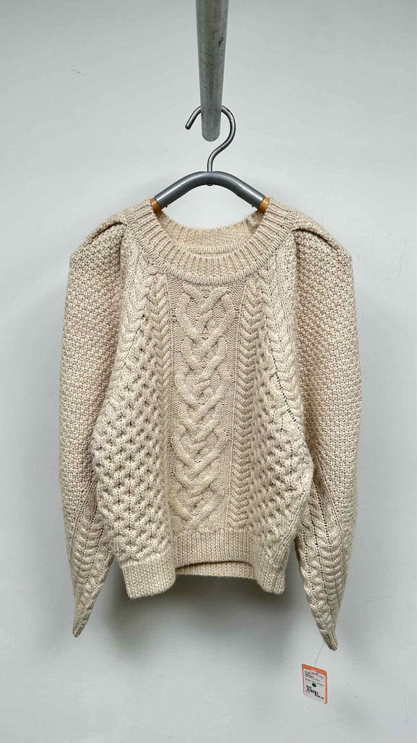 Isabel Marant Wide-sleeve Cable Sweater