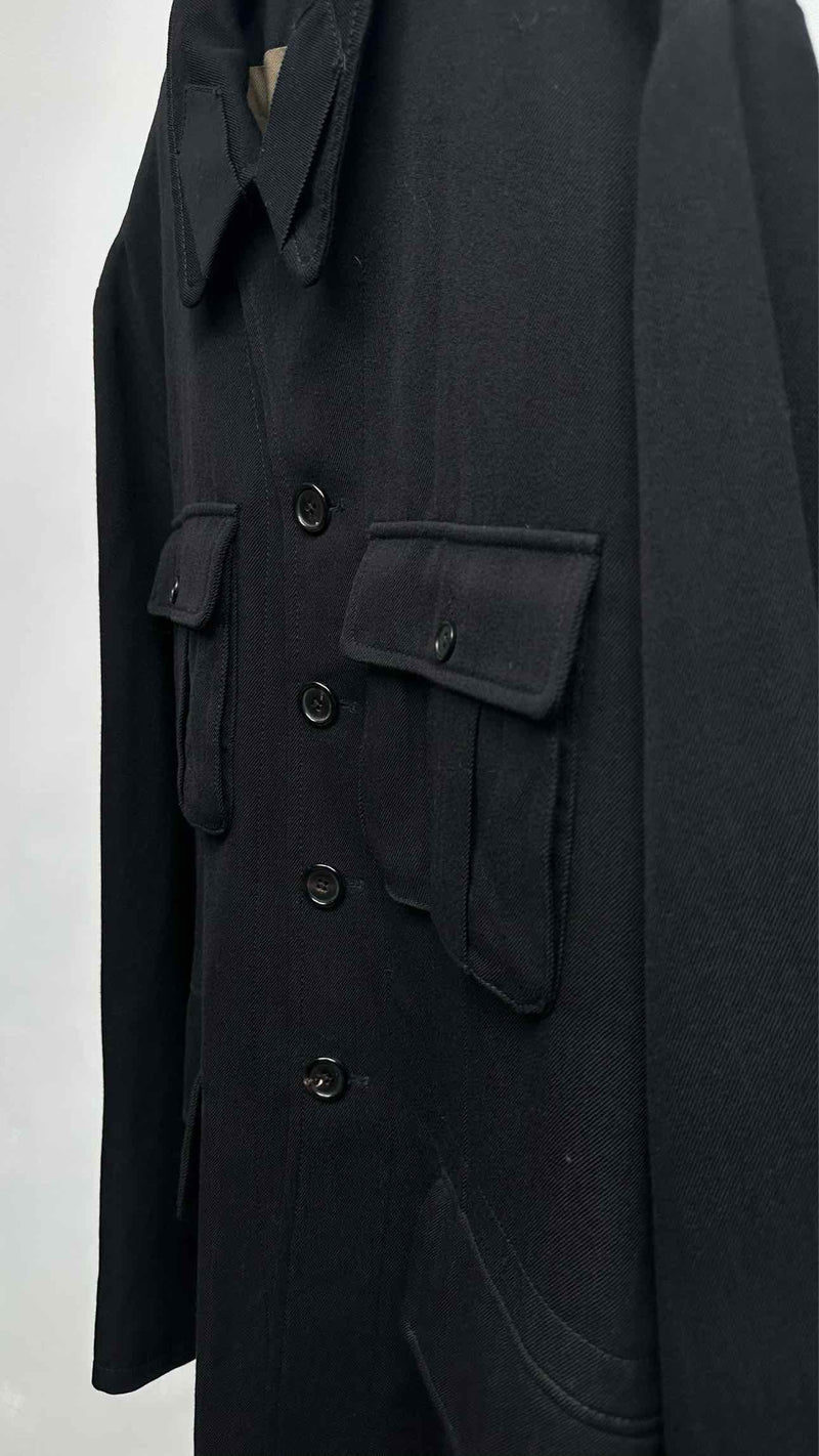 Ann Demeulemeester Cargo Shirt Long Jacket