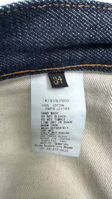 Kapital Kountry Okagilly Skelton Crochet-trim Jeans