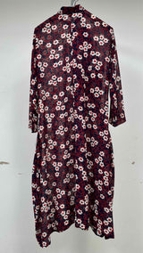 Comme Des GarÃ§ons Comme Des GarÃ§ons L/S Floral Sheer Dress