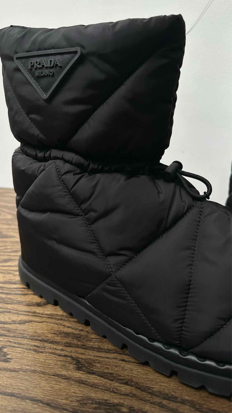 PRADA Blow19 Quilted Nylon Boots