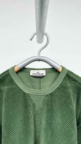 Stone Island Corduroy Elbow-patched Sweatshirt