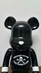 Bearbrick X Mastermind 1000% Black Figure