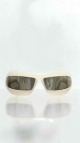 PRADA SPR30Y Shield Mirrored Sunglasses