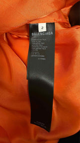 Balenciaga Pullover Hooded MA-1 Bomber Jacket