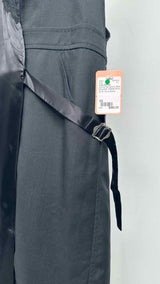 Junya Watanabe N/S Satin-lace Apron Docking Dress