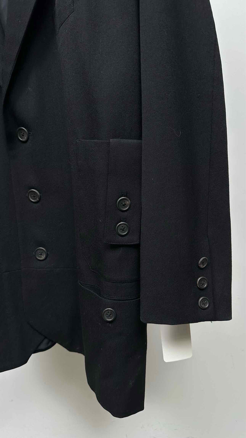 Yohji Yamamoto Pour Homme Multi-pocket Long Blazer Jacket
