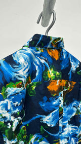 Kenzo Earth-print Shirt
