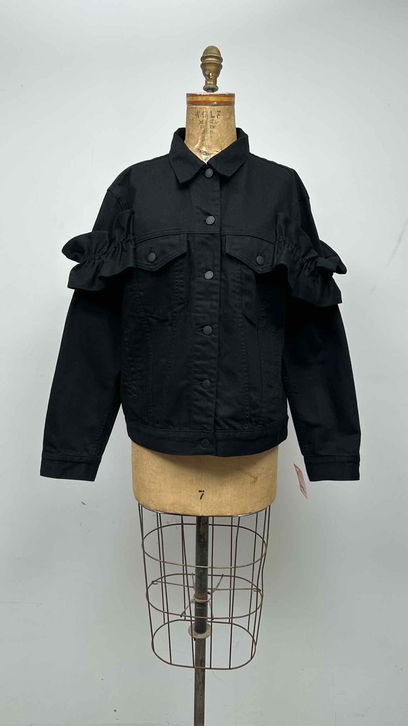 J Brand X Simone Rocha Frill Denim Jacket