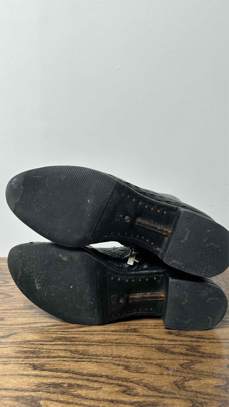 Carol Christian Poell Laser-Cut Tornade-Zip Boots