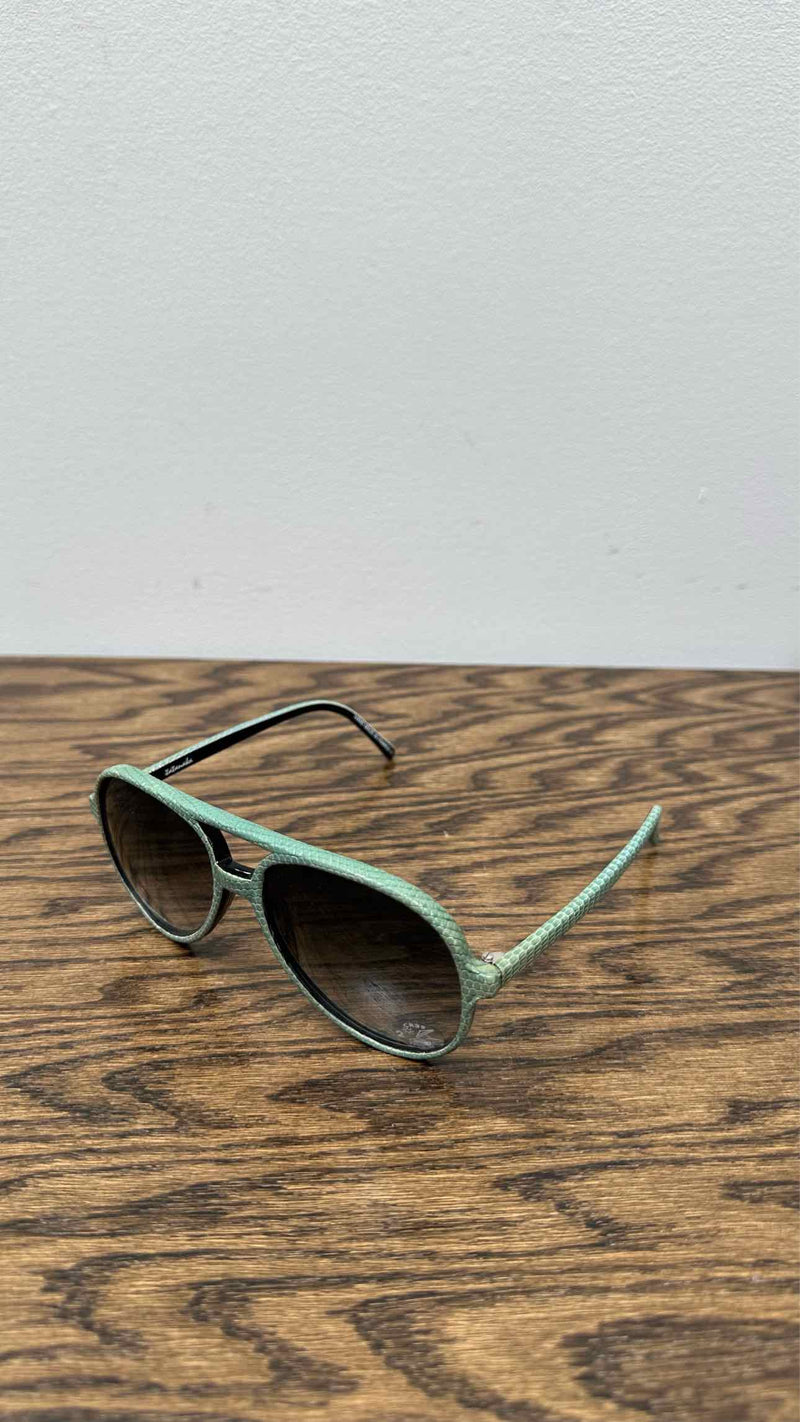 Tata-Naka Crocodile-frame Sunglasses