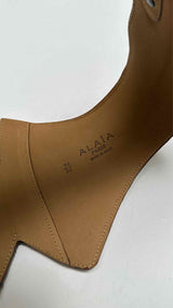 Alaia Pony-hair Leopard Corset