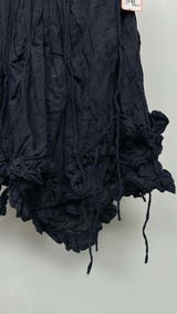 MarithÃ© + FranÃ§ois Girbaud Crinkle Ruffled Skirt