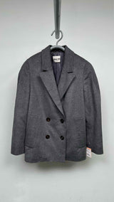 Miu Miu Back Logo Double-breasted Jacket