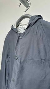 Thom Browne Unconstructed 4-bar Hooded Jacket