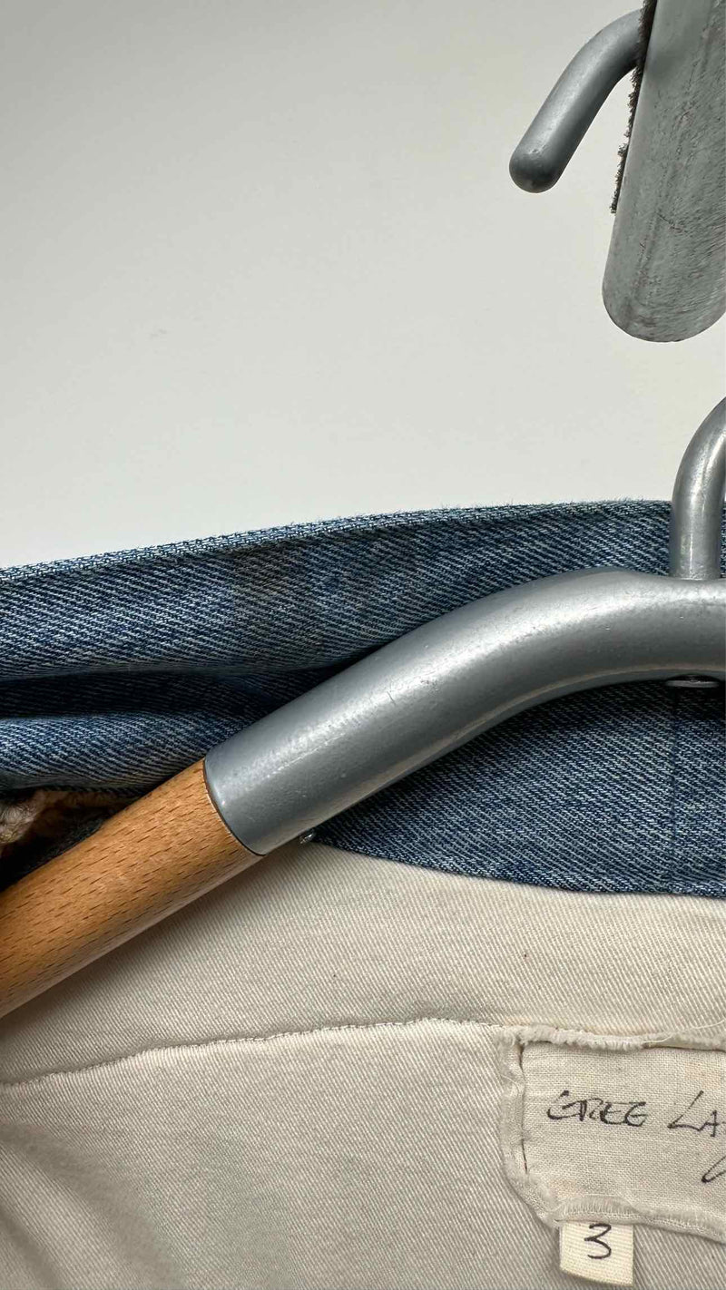 Greg Lauren Reconstructed Knit Docking Haori Jacket