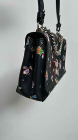 Louis Vuitton Lockme II Floral Chain Bag