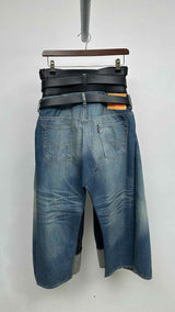 Junya Watanabe x Levi's Multi-belt Panelled Jeans