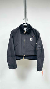 Sacai Carhartt Cropped Layered Logo MA-1