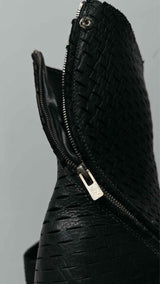 Carol Christian Poell Laser-Cut Tornade-Zip Boots