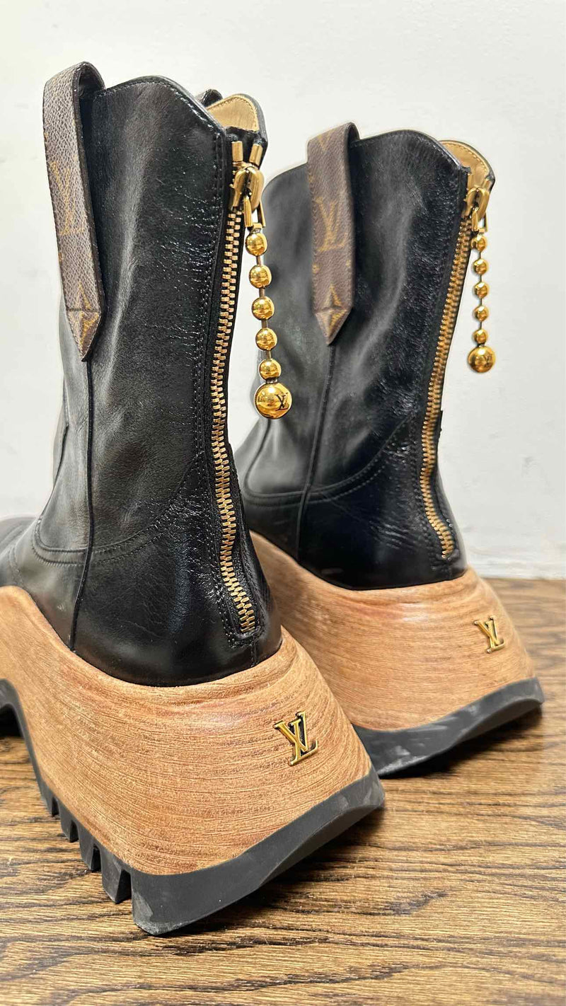 Louis Vuitton Platform Zoom Boots