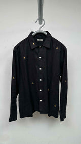 Bode SailBoat Linen Shirt