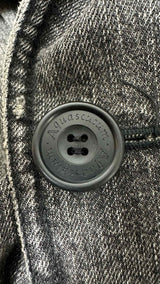 Junya Watanabe MAN X Aquascutum Distressed Trench Denim Coat