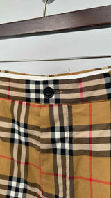 Burberry Check Tapered Pants