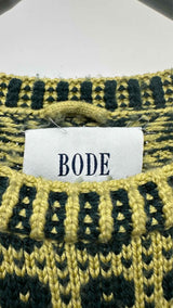 Bode Massachsetts Geo Sweater