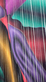 Pleats Please X Tadanori Yokoo Psychedelic Pleated Easy Skirt
