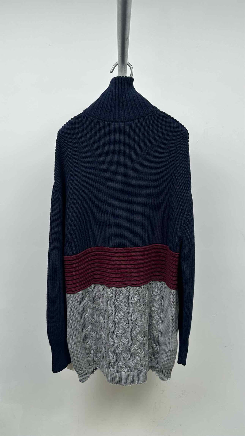 Balenciaga High-neck Knit Pullover