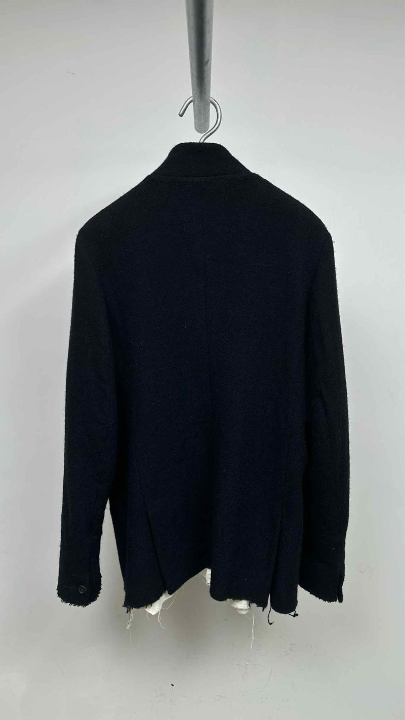 Elena Dawson Tweed Wool Blazer Jacket