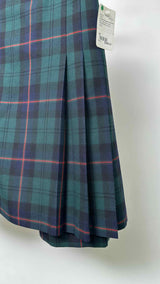 Comme Des Garcons Homme Plus Back-pleated Wrap Plaid Skirts Shorts