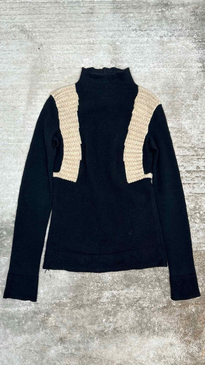 Rick Owens Two-tone Yak Sweater