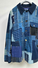 Junya Watanabe MAN Boro Patchwork Denim Jacket