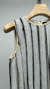 Proenza Schouler N/S Pleated Taxed Silk Top