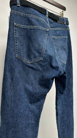 Sacai Zip-detailed Belted Jeans