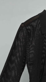 Bottega Veneta Mesh Knit Shirt