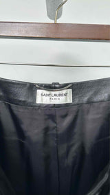 Saint Laurent Lamb Leather Leather Pants