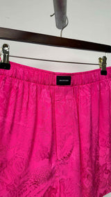 Balenciaga Floral-Jacquard Shorts