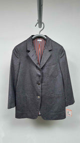 Thom Browne Metal-button Cashmere Blazer Jacket