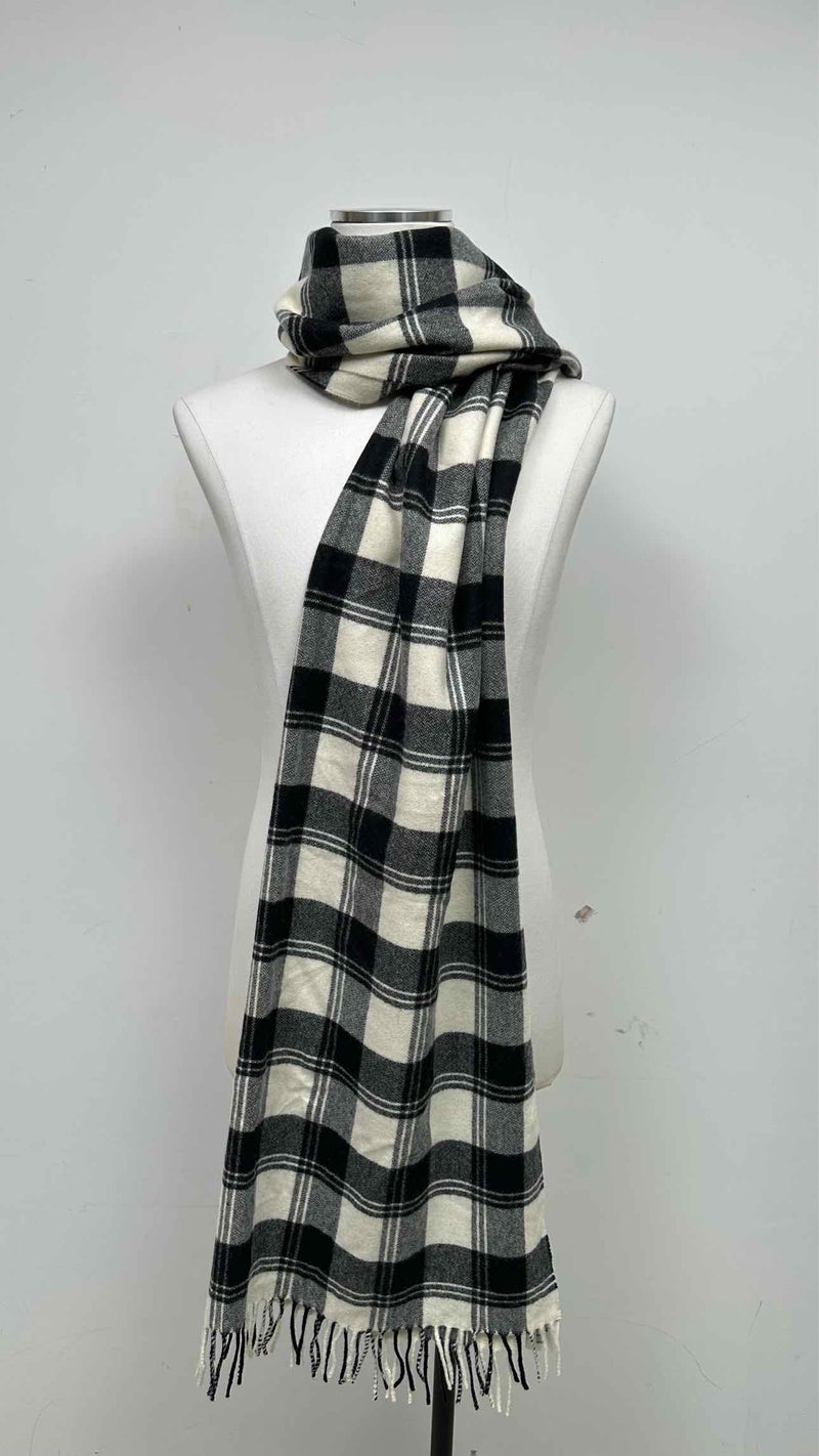 Saint Laurent Check Scarf