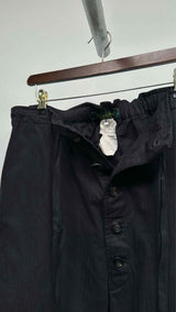 Paul Harnden Drawstring Twill Wide Pants
