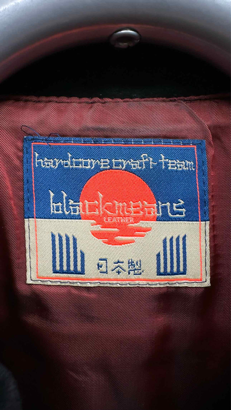 Blackmeans Skeleton Suede Jacket