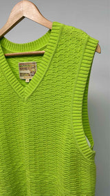 Aime Leon Dore Chrochet Knit Vest